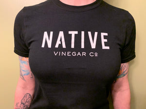 Native Vinegar Black T-shirt